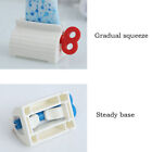 Toothpaste Squeezer Bathroom Tube Easy Stand Dispenser Rolling Holder Seat