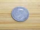 1944 Great Britain 6 Pence - Very Nice Silver Coin -   812e