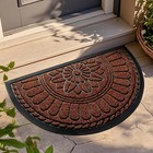 Front Door Mat 30 X 18 Half Round Non-slip Outdoor Indoor Floor Doormat Carpet