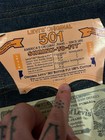 Vintage Deadstock 80   s Levi   s 501 Shrink To Fit Raw Denim Jeans 30 Usa