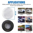 4pcs Tire Covers Waterproof Wheel Tyre Rv Trailer Camper Sun Protector 27 -29 