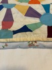 Beautiful Vintage Hand Stitched Friendship Fan Quilt 92 X 76