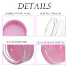 10 Gram Sample Containers  100 Count Cosmetic Containers With Lids  Refillable E
