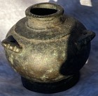 Ancient Roman Near Eastern Bronze Ritual Vessel Oil Lamp C 1st-4th C Ad 