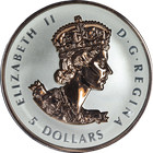 2016 Canada 1 Ounce Silver  5 Reverse Proof Maple Leaf Longest Reign - Capsule