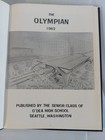 High School Yearbook - 1962- O dea Senior High    Olympian  -seattle Wa- Vintage