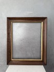 Vtg Antique Wood Hardwood Frame With Gold Border Fits 16 X 20