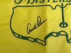 Arnold Palmer Signed 2009 Masters Pin Flag Autographed Golf Psa Certified