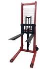 64in Lift Height Manual Hydraulic Pallet Stacker2200lb Load Pallet Truck Stacker