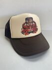 Vintage Olympia Beer Trucker Hat Party Hat Snapback Hat Tan Brown  New Unworn