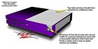 Skin Xbox One S Console Controller Smooth Fades Purple Black