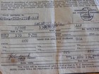 Wwii Us Army Air Forces Mats Ticket Home To United States From Ccu 1364830 Asn