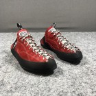 Five Ten Rock Climbing Shoes Unisex 10 Red Suede Stealth C4 Lace Up 5 10
