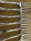 1847 Rogers Bros Vintage Grape 1904 Set Of  11  Silverplate Dinner Forks No Mono