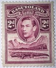 Travelstamps  1938 Basutoland Stamps Sg 21- 2d Kgvi   Crocodile Mint Mogh