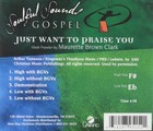 Just Want To Praise You Accompaniment performance Track Audio Cd  May 1  2008
