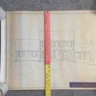 1960 s Vtg Mid Century Modern House Blueprints Plan Kisco Ny Complete 7 Pages