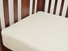 Waterproof Crib And Toddler Mattress Protector  Quilted Fitted Protector Pad    
