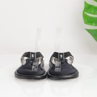 Nike Womens Comfort Footbed Sandals Size 8 Black Thong Foam Slide Flip Flop Shoe