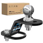  Atv utv Three-way Hitch With 2 Inch Ball 3500lbs 3 Trailer Hitch Ball Mount 
