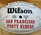 Vintage Original Super Bowl 1994 San Francisco 49ers Team Signed Football