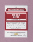 2022 Donruss Mookie Betts Diamond Kings Baseball Card  27 - Dodgers