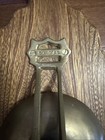 San Francisco Cable Car Sfc Solid Brass Conductor Bell Mounted On Wood