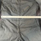 Walls Zero-zone Coveralls Mens Xl Black Insulated Quilted Lined Workwear