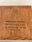 Karakasnian Bros Jerusalem Pottery Hand-painted Armenian Ceramics  6 Pieces 