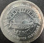 Vintage World Trade Unit Silverado Mint 1 Troy Oz Silver Round 999 Fine Silver