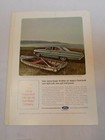 Coca Cola National Geographic Ad April 1964 Planting Tree Dog Ford Galaxie 500