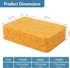 4 Pcs X Extra Thick And Large Cellulose Sponges  Kitchen Sponges  Commercial