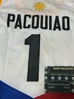 Manny Pacquiao Signed Filipino Flag Jersey  pacquiao Coa  Team Kia   Mahindra 