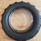 Vintage Tire Rubber Glass Ashtray Collectible Tractor Truck Automotive 
