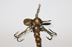 Rare Vintage Allcocks   Co Patent Waterwitch Fishing Lure In Gold Tone 1 5 