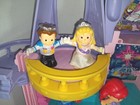 Fisher Price Little People Disney Princess Musical Dancing Castle   Frozen Lot
