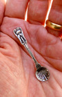4 Solid 925 Sterling Silver Mini Salt spice Spoon - Mini Spoon Set Of 4 - 2 in