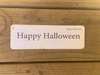 Vintage Style Handmade Flashcards Set Of 4 Free Shipping Halloween