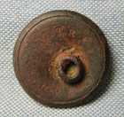 Dug Civil War Confederate Camp Found Flower Coat Button With Star