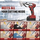 Cordless Sheet Metal Cutter Brushless For Milwaukee 18v Battery tool Only   Meta