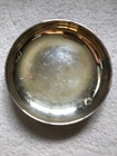 Vintage 1970s Wm Rogers Silver Plated Round Serving Dish Bowl Footed 9 d X2 25 h