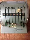 Paymaster Series X-900 Check Stamping Making Machine Vintage Money Pay Day     