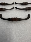 5 Vintage Kbc Oil Rubbed Bronze Cabinet Handles Pulls Hardware     78 