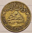 1933 Lebanon 5 Piastres