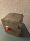 Vintage 1950 s Diebold Jr Combjnation Safe Toy Bank-very Good  Open