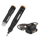 Wx989l Worx 20v Makerx 2pc Combo Kit - Rotary Tool   Heat Gun