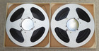 Lot Of 2 Vintage Scotch Metal 10    Reel To Reel 1 4  Tape