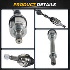 2pc Front Cv Drive Axles For 2007-2013 Nissan Altima Fwd 2 5l