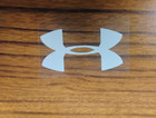 Under Armour  set Of 2  - Symbol Replica Iron On Transfer-- 10 Sizes Avail