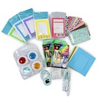 Fujifilm Instax Mini Camera Accessory Lot Film Frames Filters Case New Ice Blue